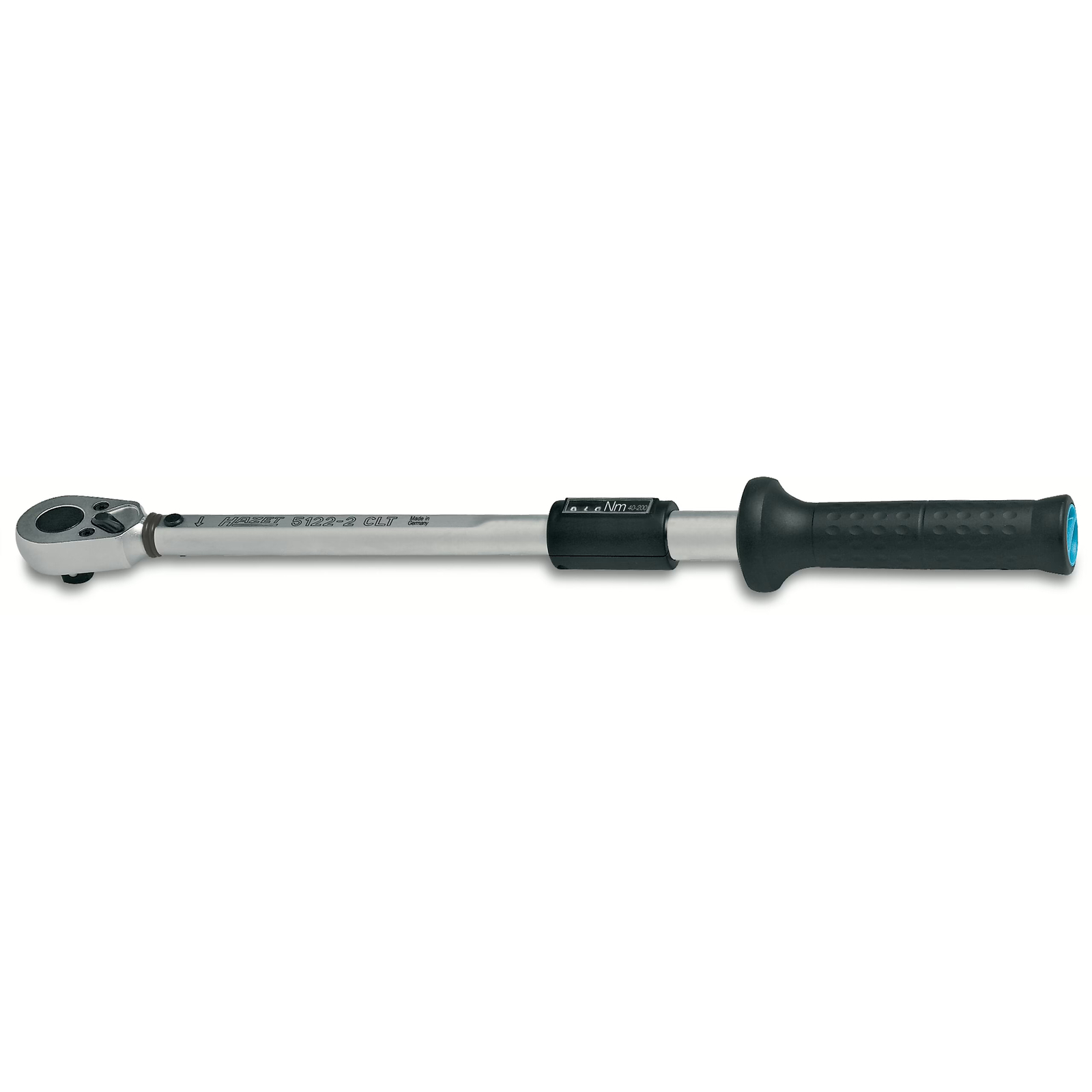 Clé dynamométrique 20-120 Nm carré massif 435 mm précision 4% HAZET - 5121-2CLT