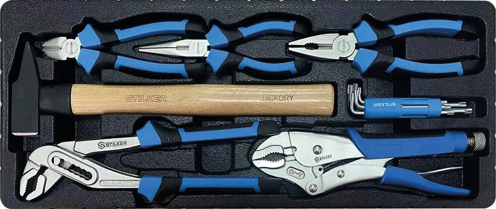 Coffre 3 tiroirs + 108 outils STILKER - 25030