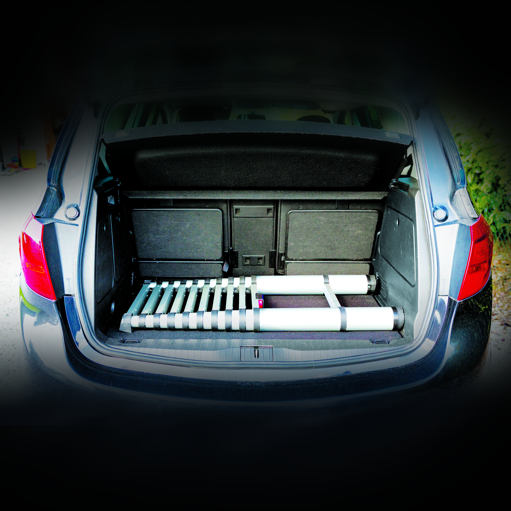 Echelle télescopique CENTAURE KOMPACT 13 barreaux - 3m80 - 458113