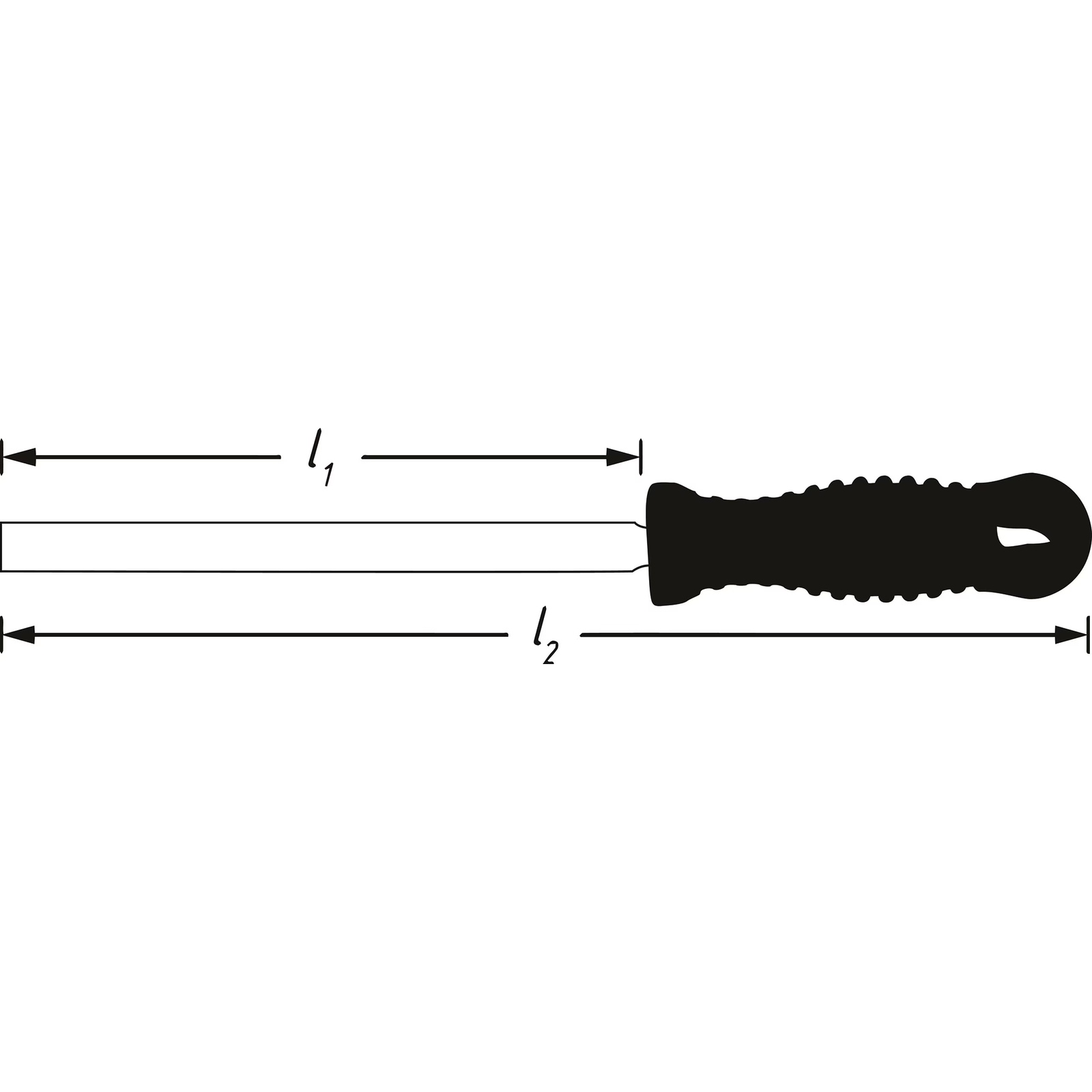 Jeu de clés de purge freins profil extérieur 6 pans 5 pièces 7-11 HAZET - 4968/5