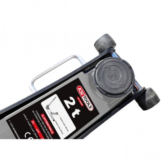 Cric hydraulique compact aluminium/acier 2T KS TOOLS - 161.0365F
