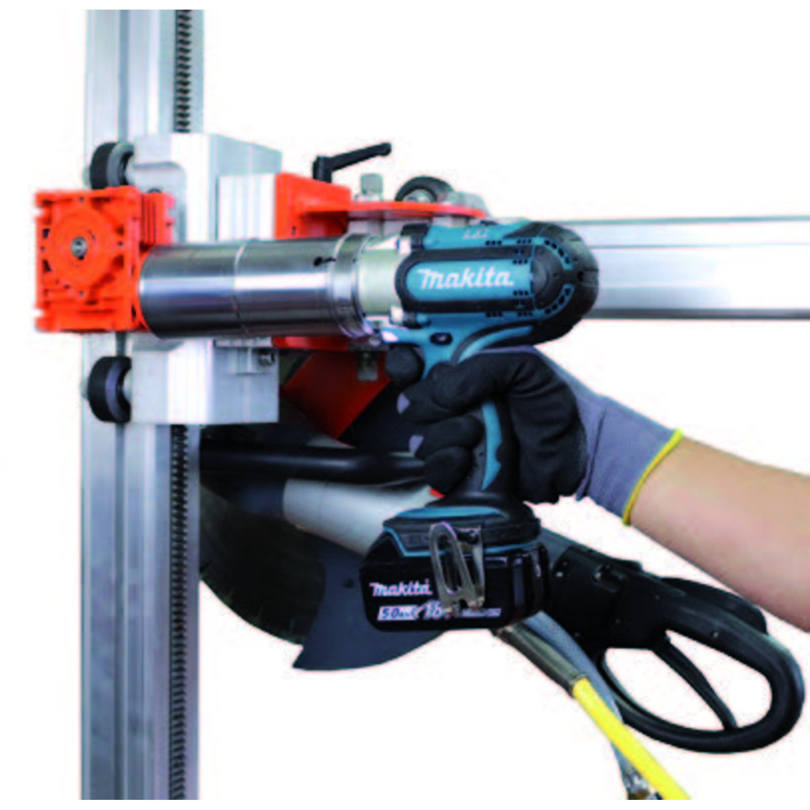 Système de guidage mural rails 2m+1m chariot visseuse Makita HF-RS4 GOLZ - 02839001029