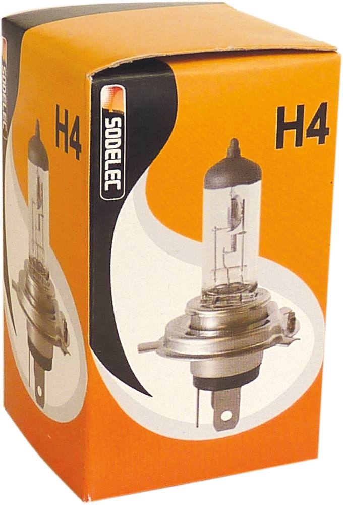 Ampoule h4 12v p43t 60/55w blanche SODELEC - 16009