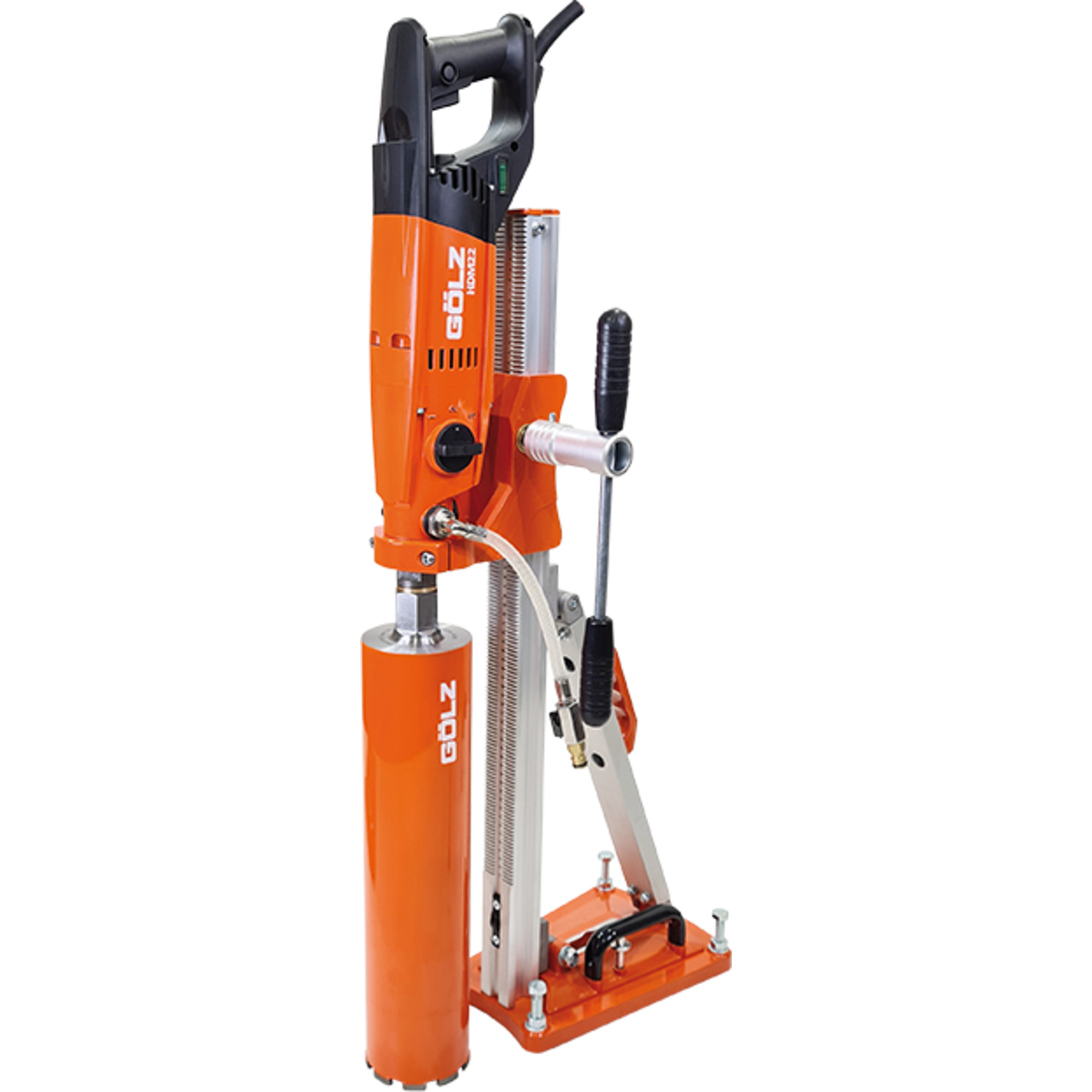 Bâti carotteuse portatif carottage Ø 162 mm course 520 mm inclinable 45° SD160 GOLZ - 02951109200