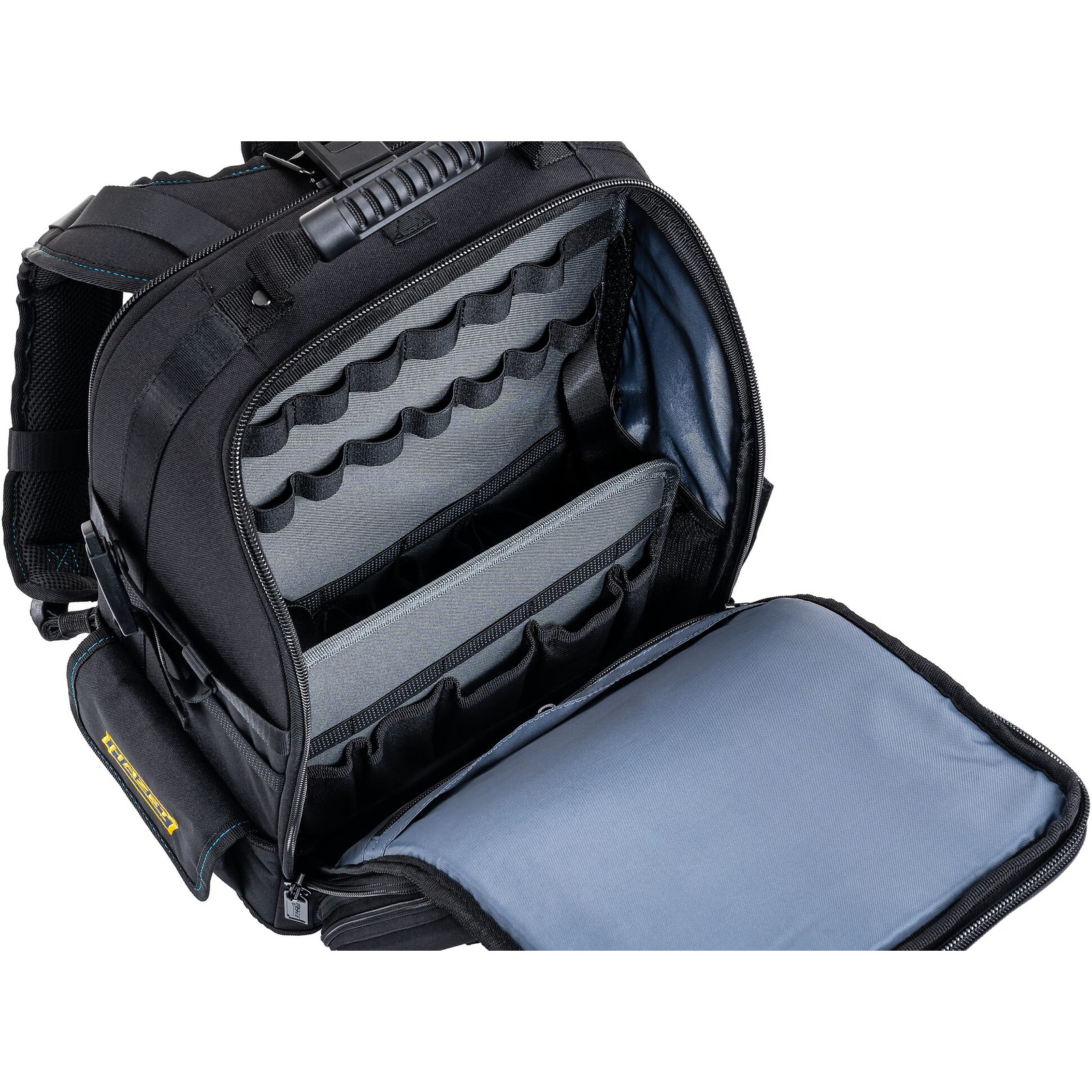 Sac à dos pour outils 56 pièces avec compartiments et panneau amovible HAZET - 191R-1/56