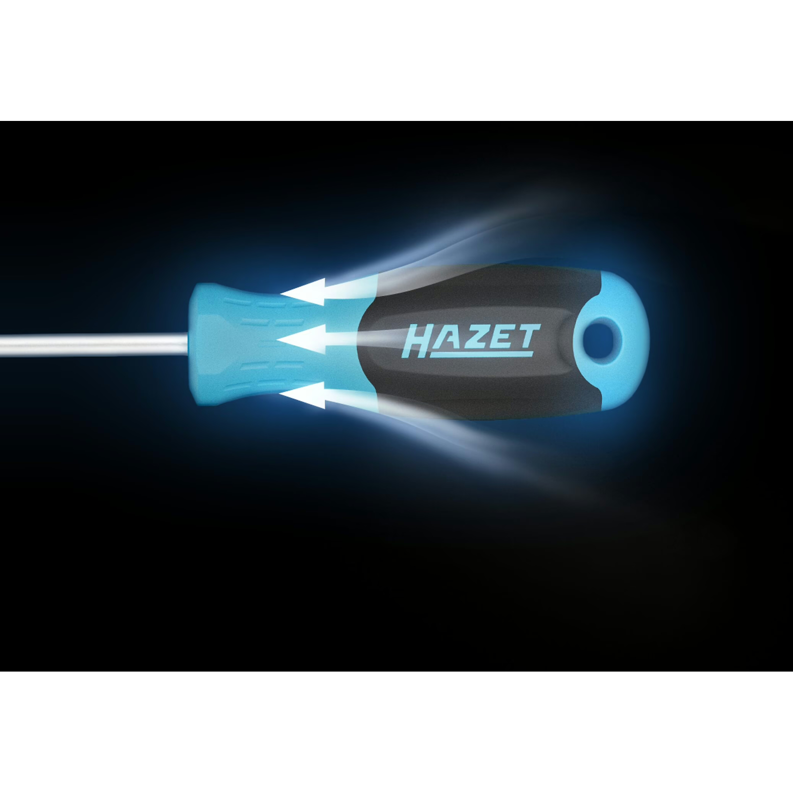 Porte-douille manche antidérapant 110 mm carré massif 1/4 pouce HAZET - 811-UK