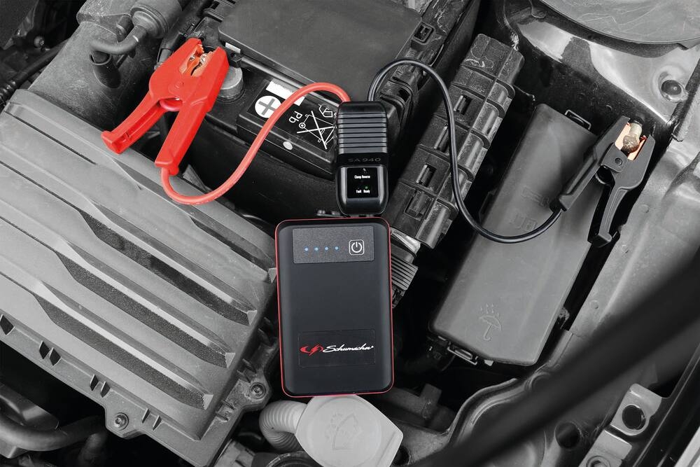 Booster 12V 600A avec power bank 6500mAh SCHUMACHER - 54083