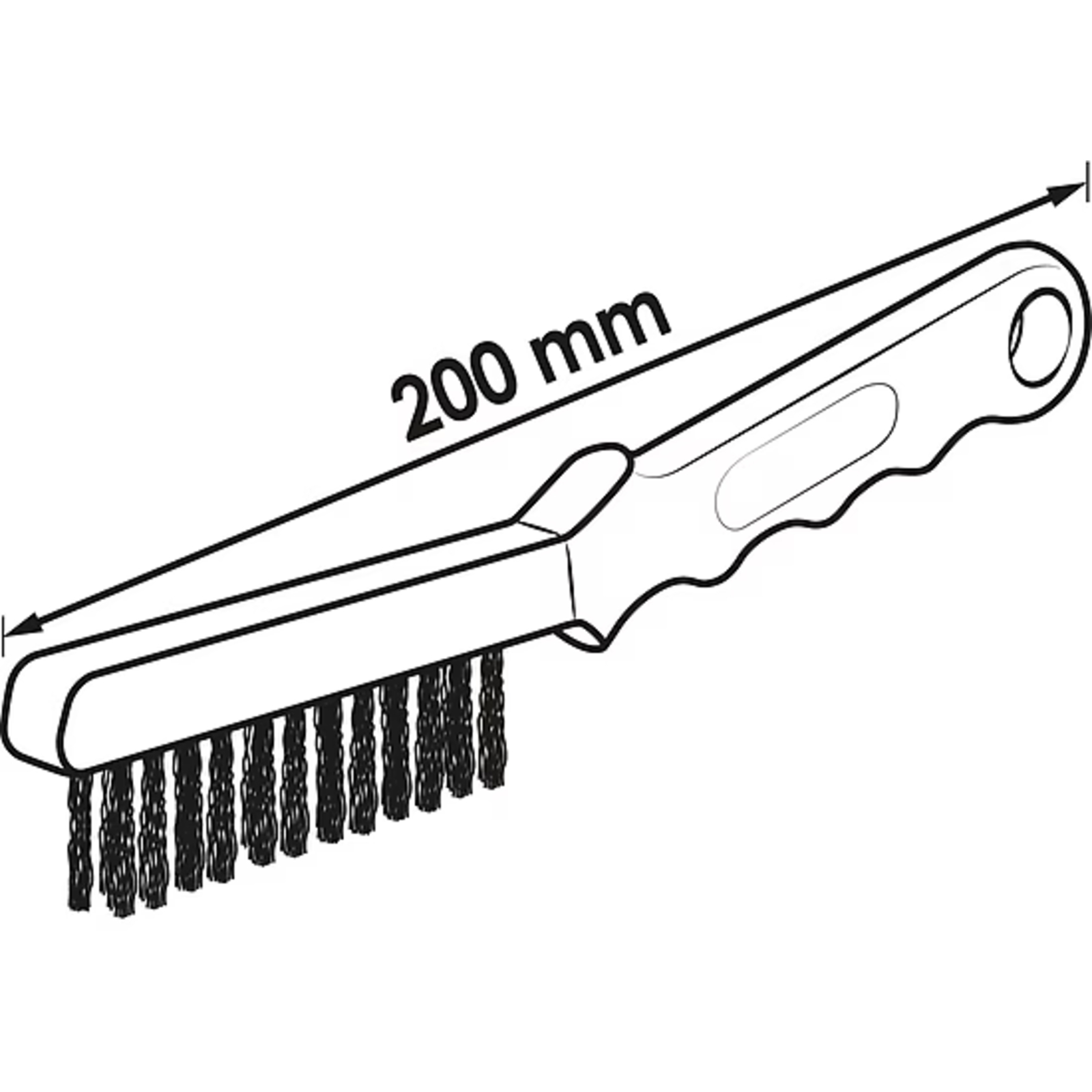 Brosse pour étrier de frein en acier  VIGOR - V2250