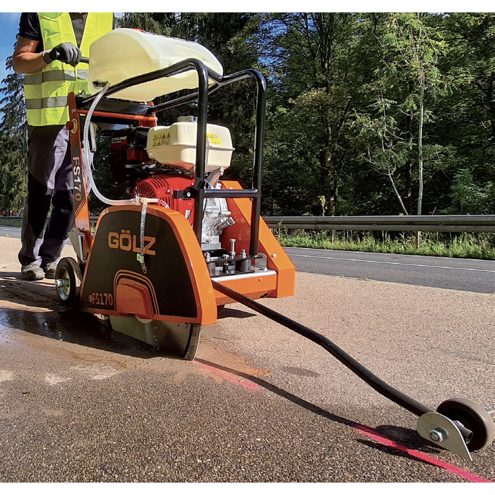 Scie à sol FS170 Ø500 mm KOHLER 14 cv GOLZ - 02821701400