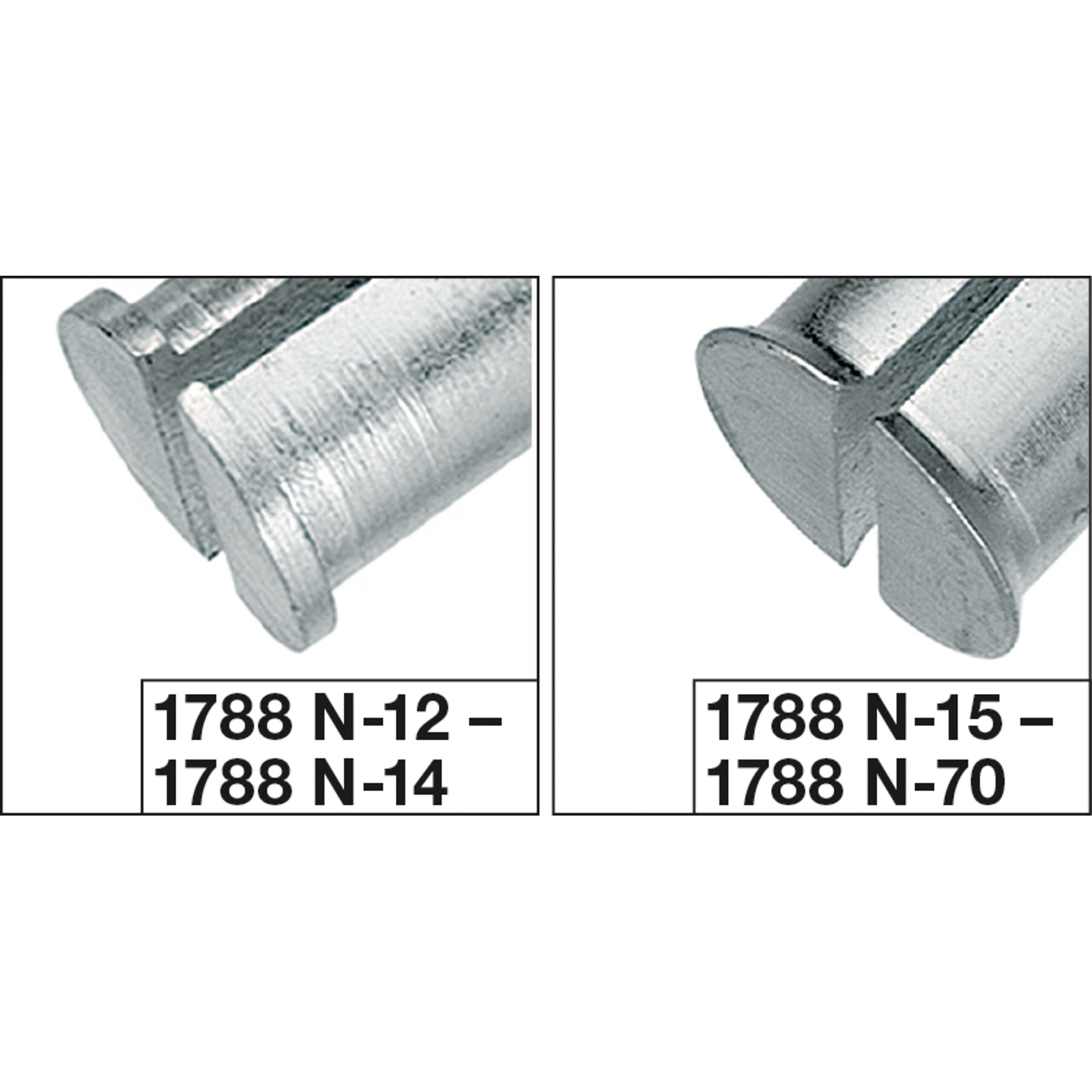 Extracteur interne 30–35 mm pour roulements à billes HAZET - 1788N-35
