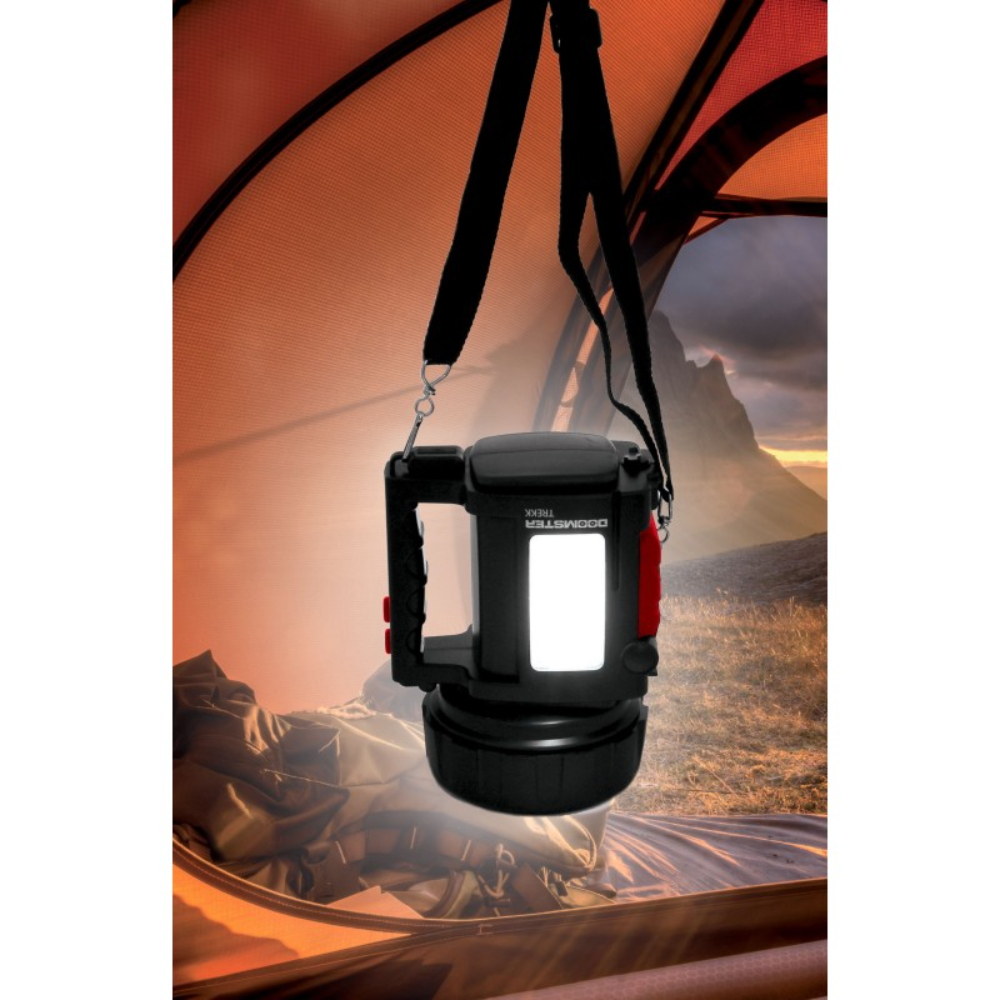Phare rechargeable LED 10W + lanterne + power bank DOOMSTER TREKK - VELAMP - IR666-10W