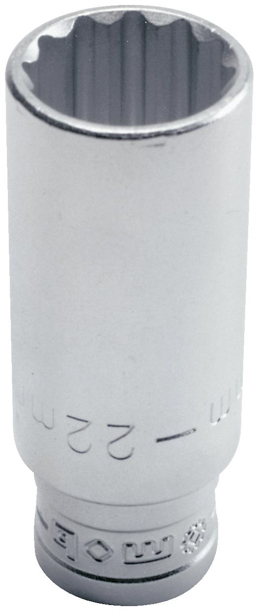 DOUILLE LONGUE 1/2'' 12 PANS 19MM MOB - 9227190001