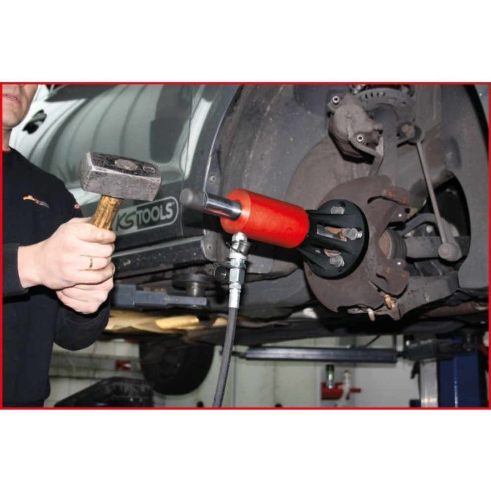 Coffret presse pour cardans 4 et 5 trous 2 pièces KS TOOLS - 440.0115