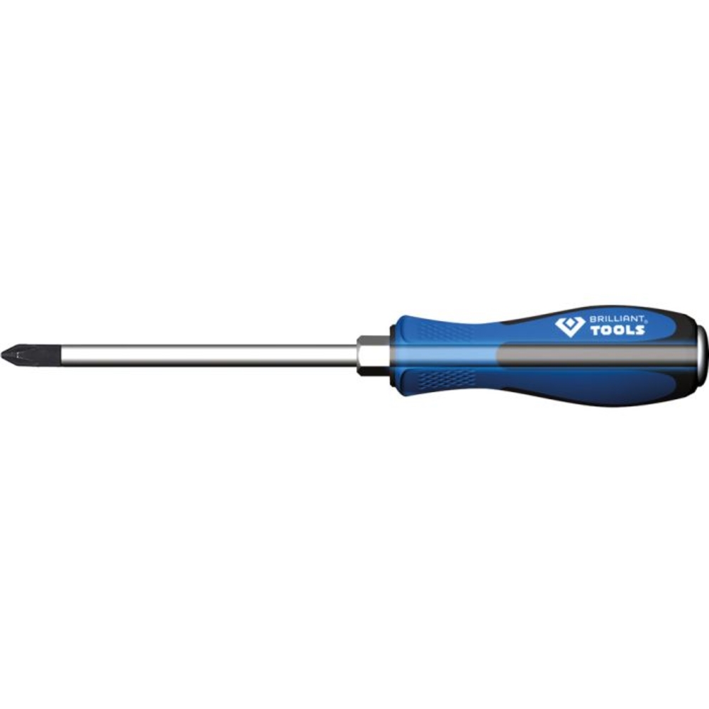 Tournevis à lame traversante PH1, L80mm BRILLIANT TOOLS - KS TOOLS - BT031023