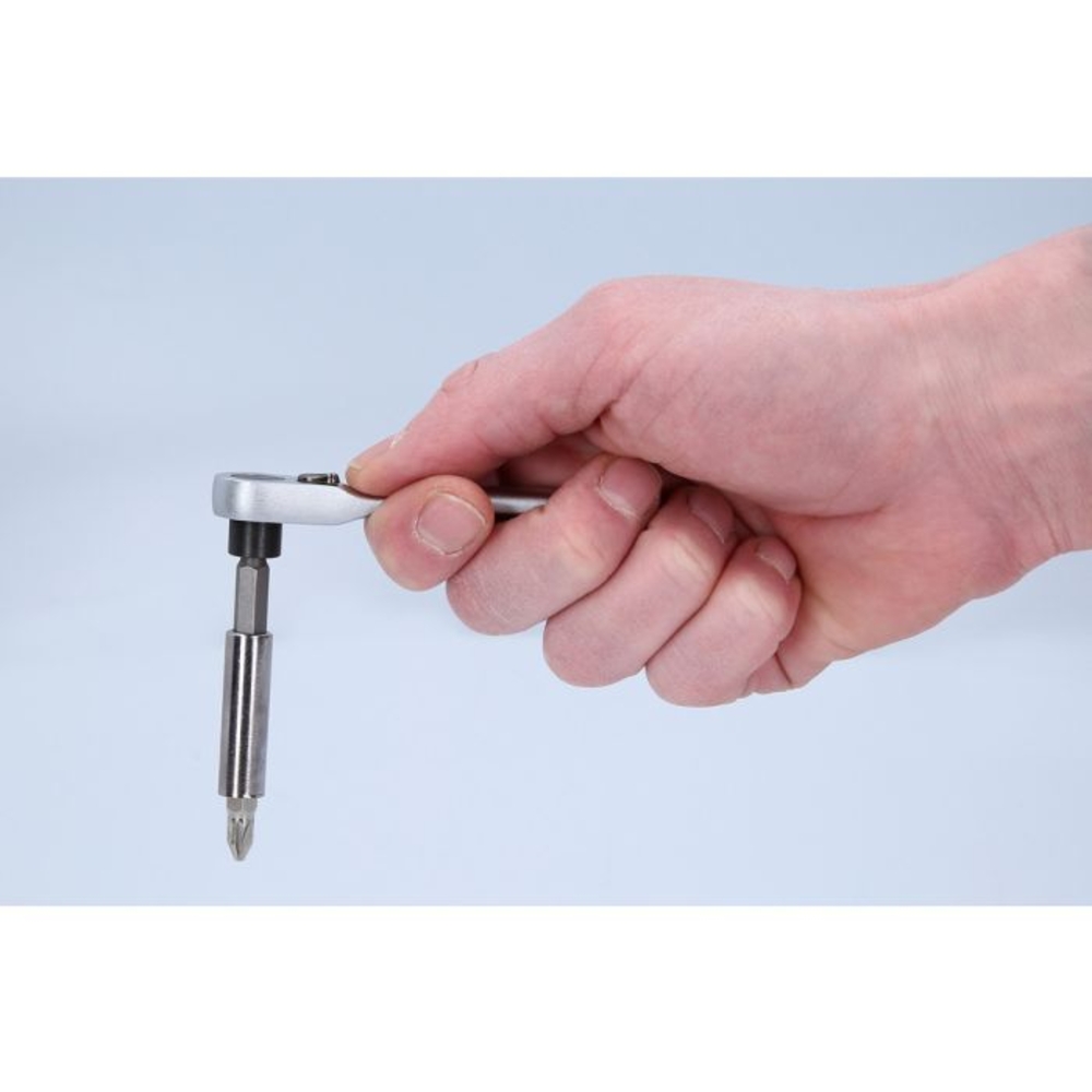 Cliquet porte-embouts magnétique 1/4