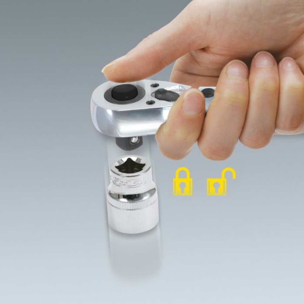 Clé dynamométrique à cliquet réversible 1/2“ 10-100Nm BRILLIANT TOOLS - KS TOOLS - BT141908