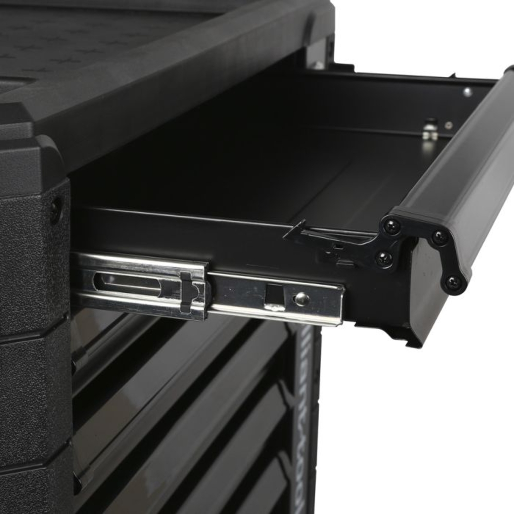 Servante d'atelier 7 tiroirs avec porte latérale noire BRILLIANT TOOLS - KS TOOLS - BT152800
