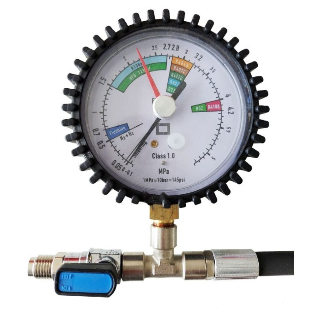 Kit de détection de fuite de climatisation pour azote hydrogéné KS TOOLS - 550.1409