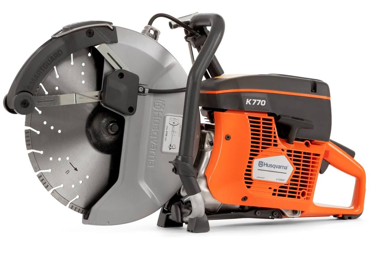 Découpeuse thermique HUSQVARNA K770 14'' SMARTGUARD Ø 350MM AL 25,4 - 970460002