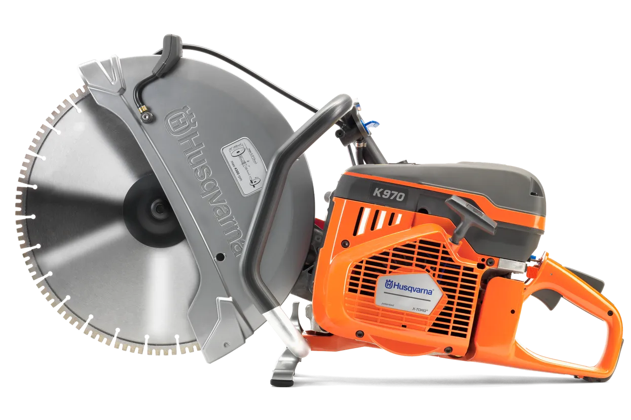 Découpeuse thermique HUSQVARNA K970 14'' Ø 350mm al 25,4 -967348001