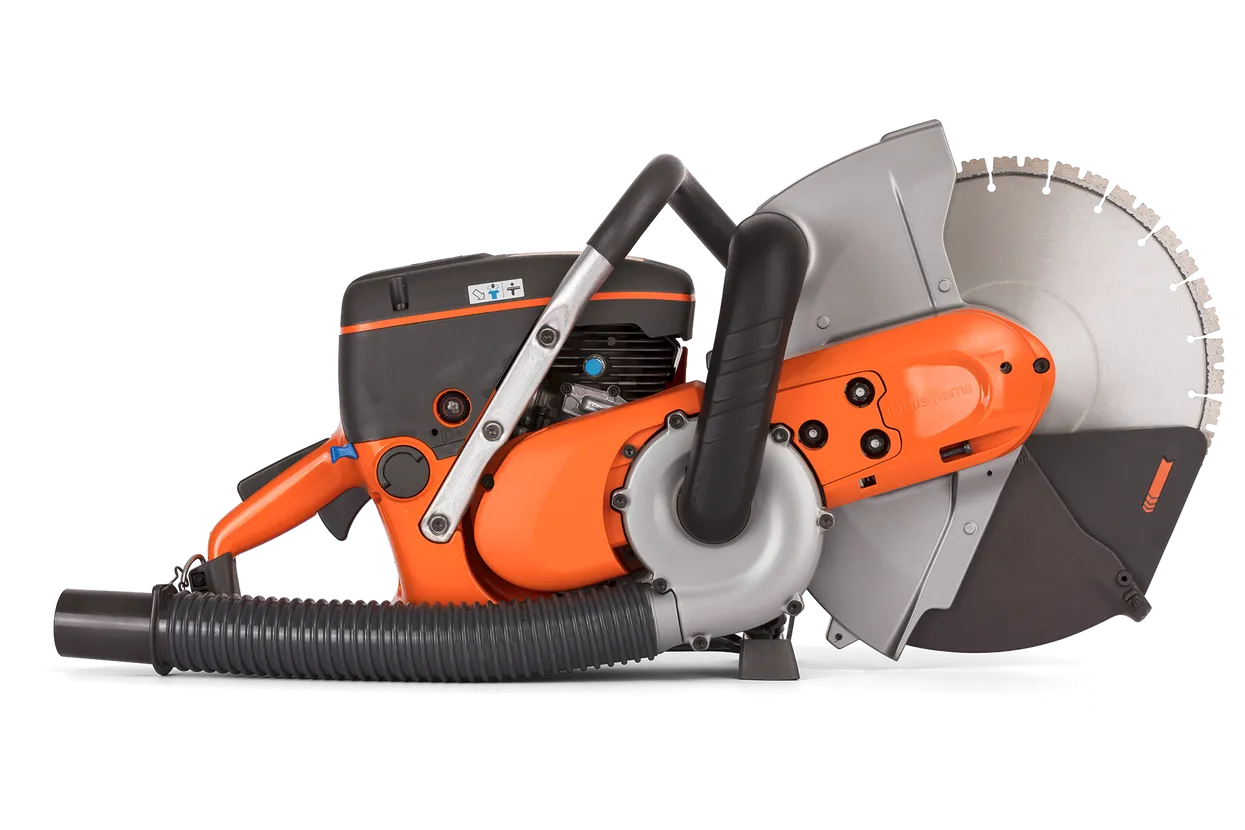 Découpeuse thermique HUSQVARNA K770 DRY-CUT Ø300 mm spécial extraction de poussières - 967942001