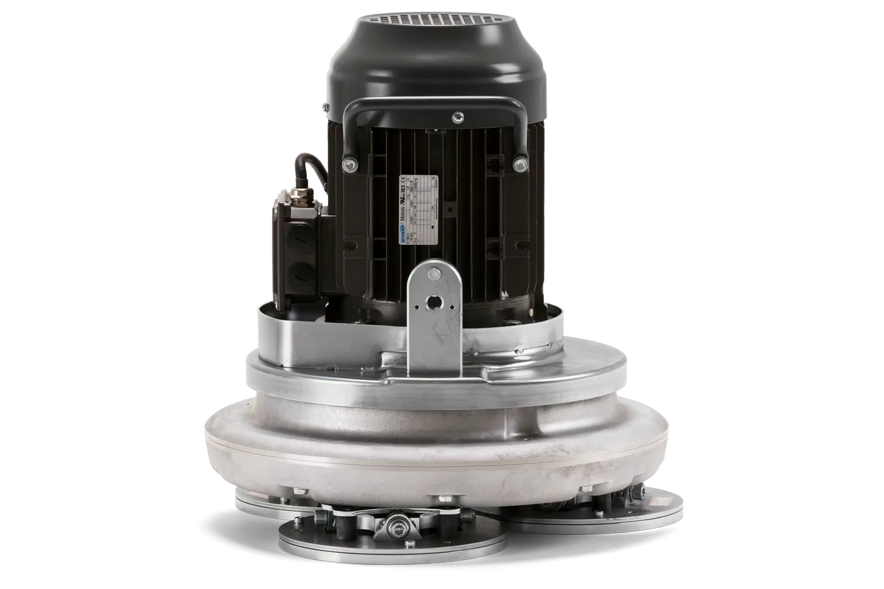 Ponçeuse PG 510 - 400V TRIPHASE 5 BROCHES (livrée avec un jeu de 18 segments G1443S) HUSQVARNA - 967932001