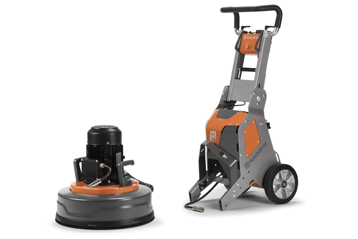 Ponçeuse PG 540 - 230 V MONOPHASE (livrée avec un jeu de 18 segments G1443S HUSQVARNA - 967977405