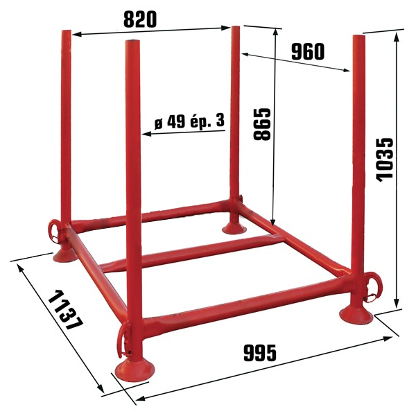 PORTE ETAIS (POUR 50) ALTRAD