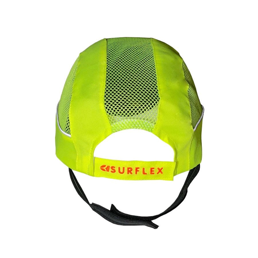 Casquette de protection AIR STREAM Jaune 3 cm - SURFLEX - AIRC05V03STR