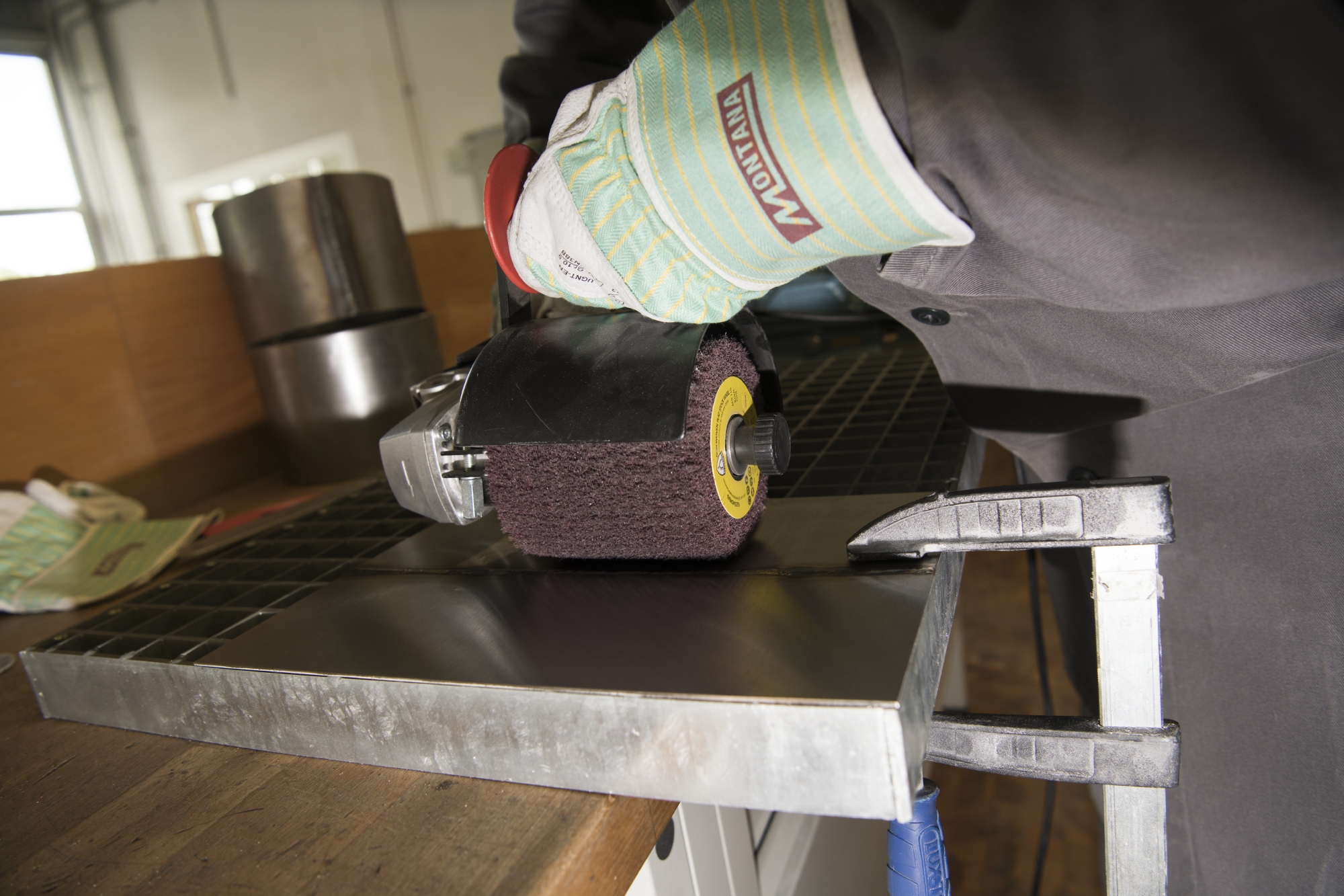 3 Roues à lamelles texture VW NFW600 VFS CO 100X50X19 KLINGSPOR - 259853