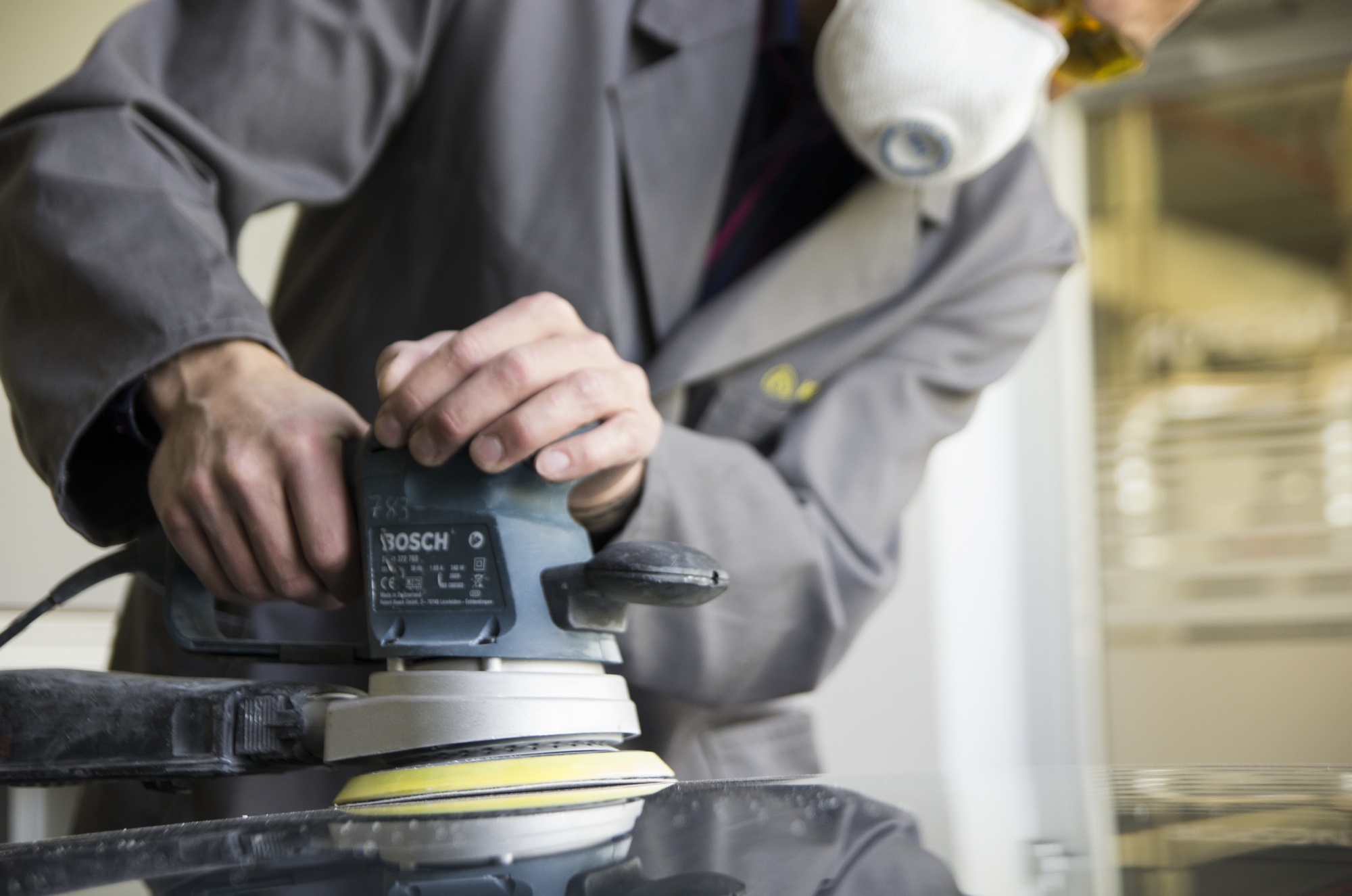 Plateau HST 555 support multi-perforation, auto-agrippant pour ponçeuse orbitale KLINGSPOR - 320587