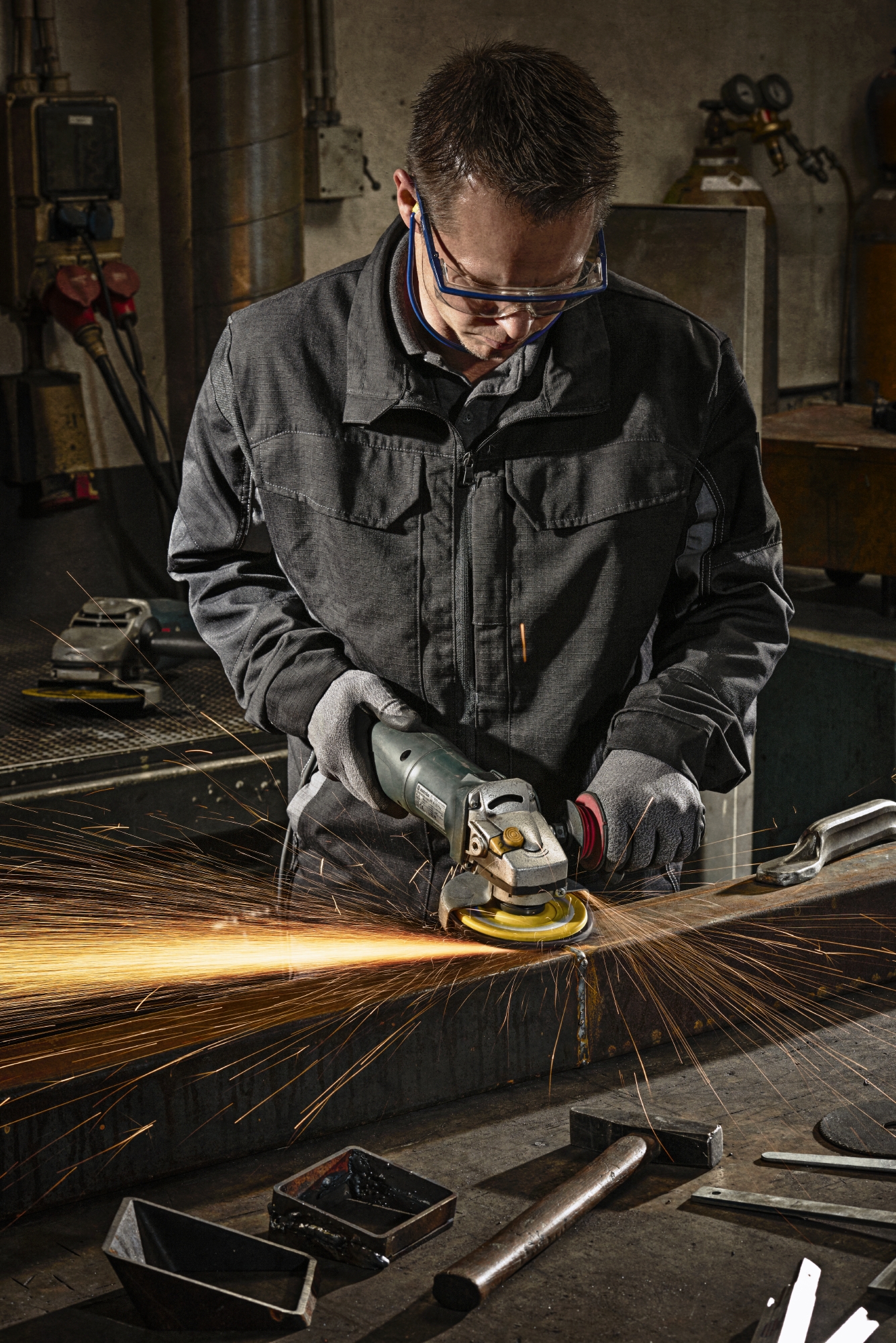 10 Plateaux à lamelles plastique TE SPECIAL SMT925 CS461X 80 N GEW 125X22,23 KLINGSPOR - 321721