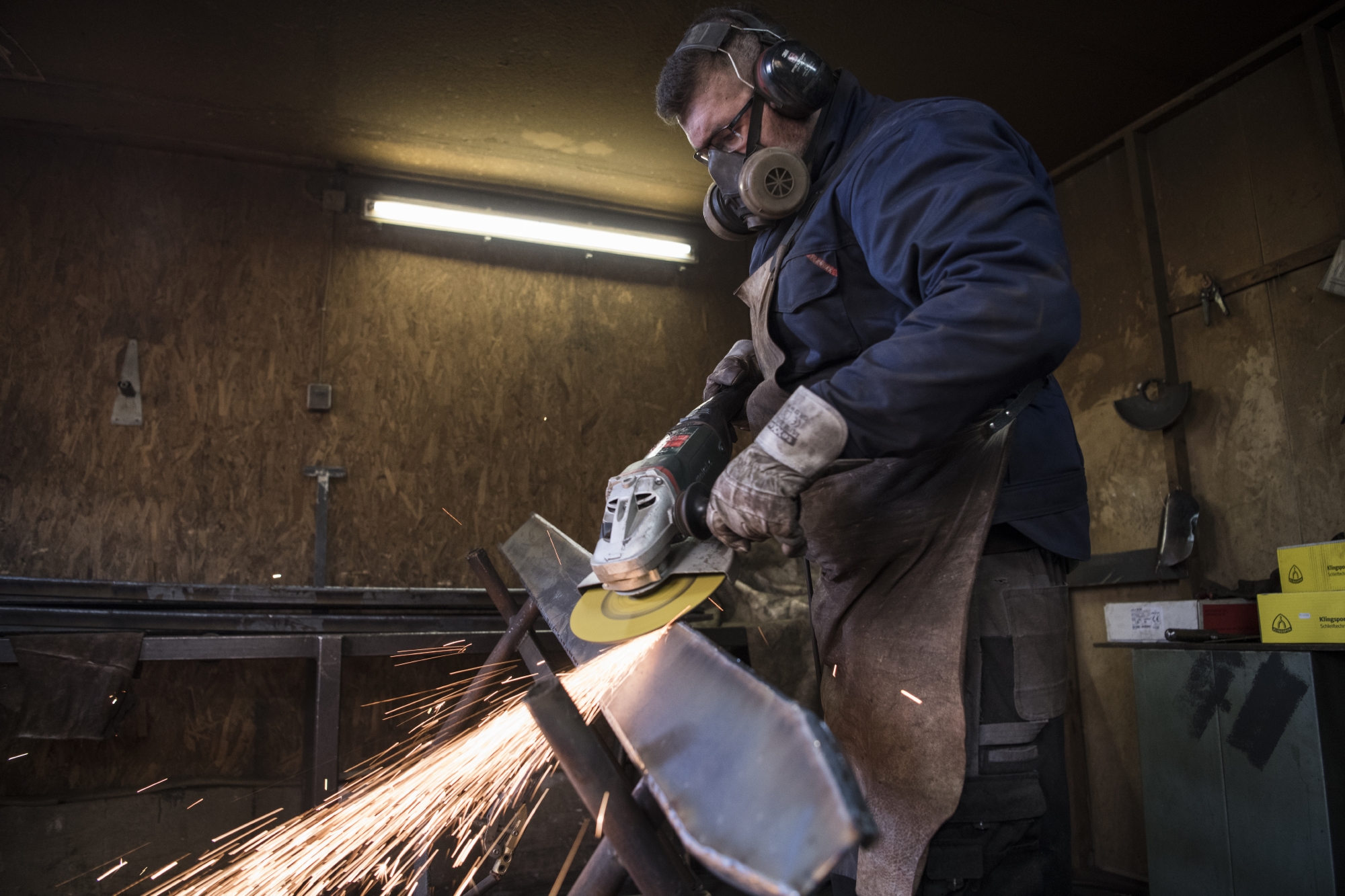 10 Meules à ébarber KS EXTRA A24EX S GEK 125X6X22,23 X-LOCK KLINGSPOR - 351252