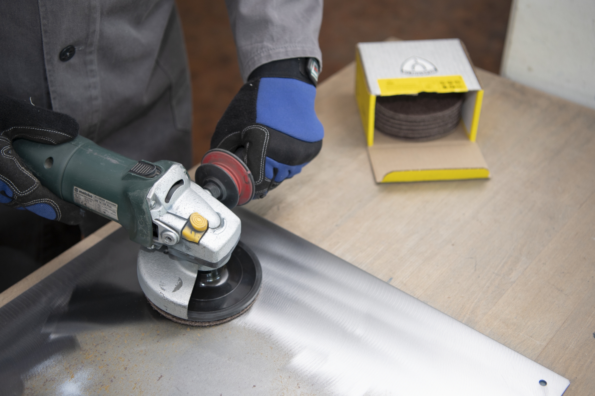 10 Disques textures VS SV484 VSC 80 CO S 115x22 KLINGSPOR - 353413