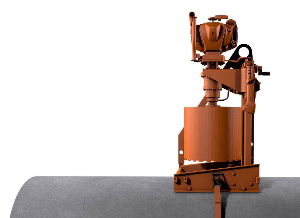 Carotteuse de canalisation KB350 moteur essence STIHL 2.8 KW Ø 354 mm 02953532000 