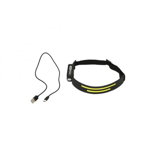 LAMPE FRONTALE LEDS FLEXIBLE RECHARGEABLE 300 LUMENS KS TOOLS - 150.4520F