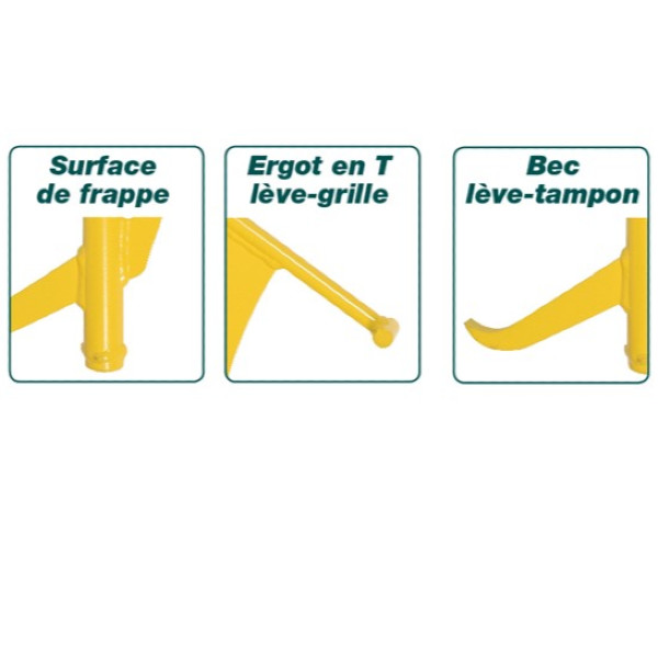 LEVE GRILLES ET PLAQUES D'EGOUT 