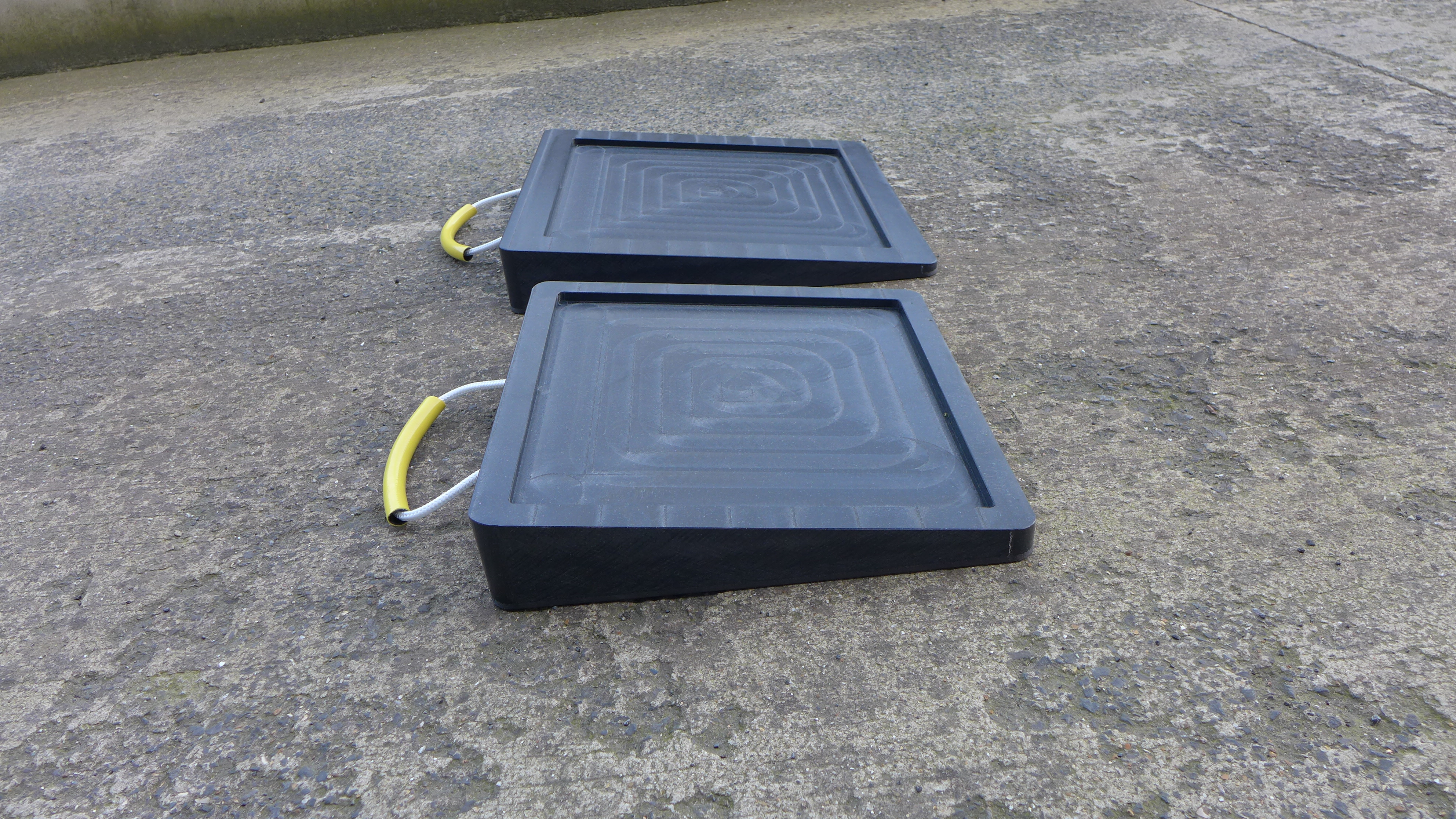 Plaque calage 500 x 500 x 80 10kg 15t LODAX