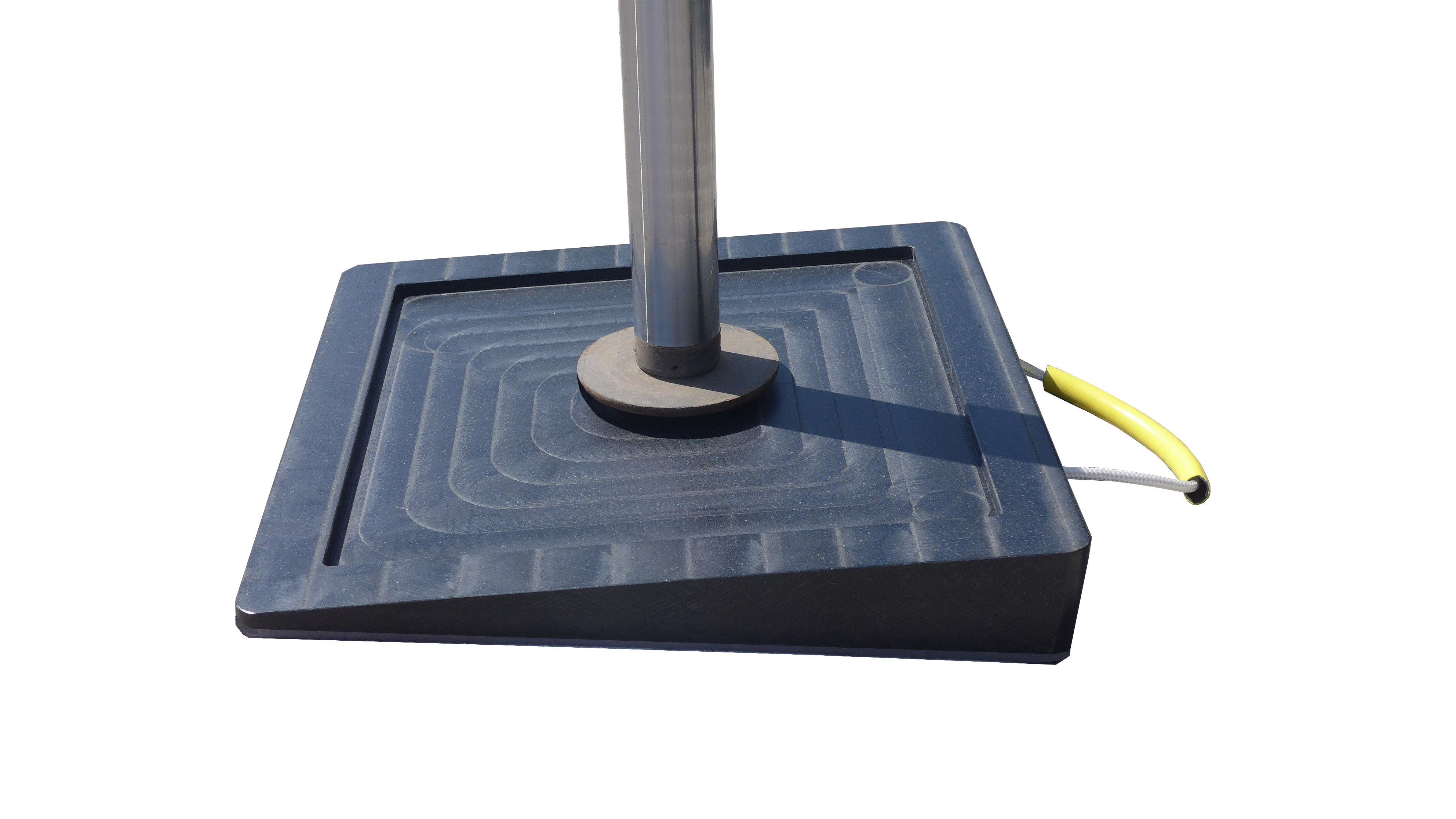 Plaque calage 500 x 500 x 80 10kg 15t LODAX