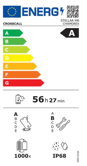 Smartphone STELLAR-M6 128+6GB Chamonix-Mont-Blanc Sans chargeur - CROSSCALL - 1001054501009