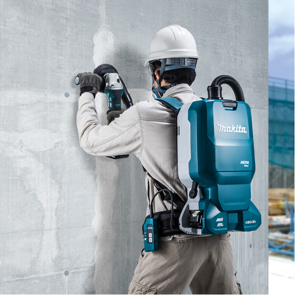 Aspirateur MAKITA 36 V = > 2 x 18 V Li-Ion 110 mbar (Produit seul) - DVC665Z