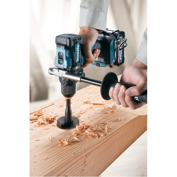 Perceuse visseuse à percussion MAKITA 40 V max Li-Ion XGT Ø 13 mm (Produit seul) - HP001GZ01
