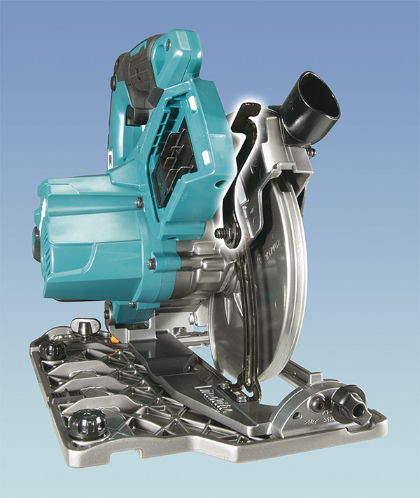 Scie circulaire MAKITA 40 V max Li-Ion XGT Diam. 190 mm (Produit seul) - HS004GZ03