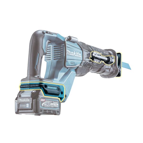 Scie récipro MAKITA 40 V max Li-Ion 2,5 Ah XGT - JR001GD201