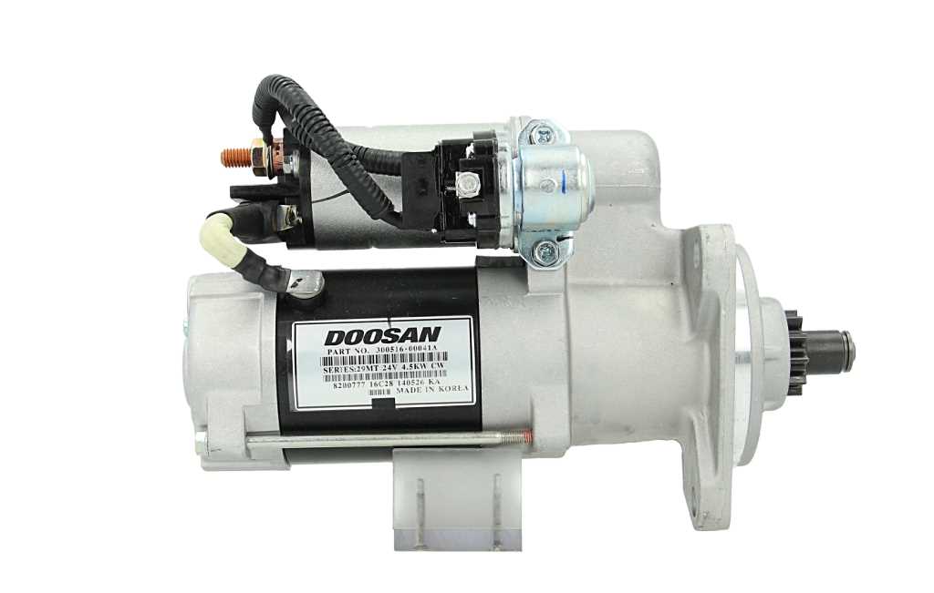 Démarreur Doosan 4.5 kw - Doosan Neuf - 231.004.113.620