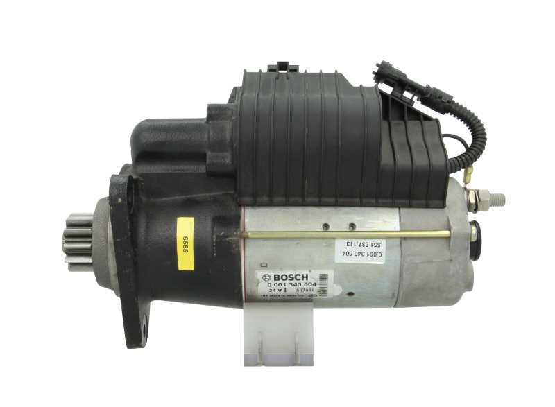 Démarreur MTU 8.4 kw BOSCH - 551.537.113.210