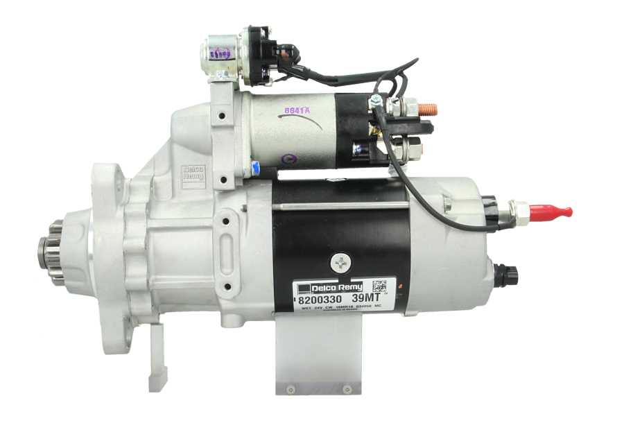 Démarreur Cummins 8.2 kw - Remy Neuf - 641.020.113.391