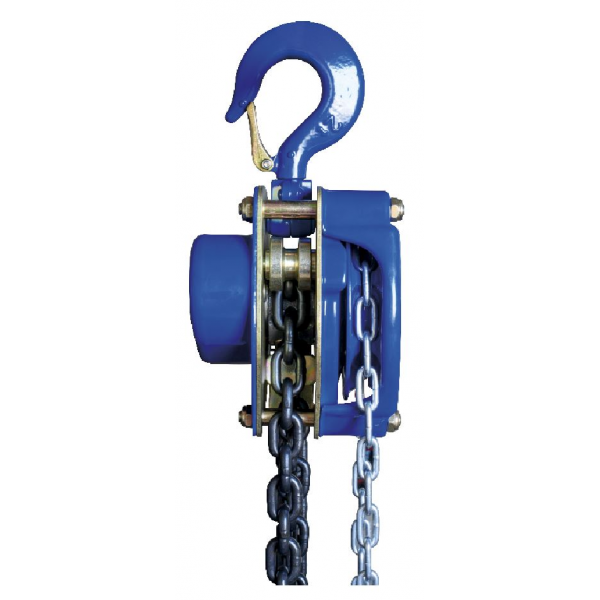 Palan manuel a chaîne cmu 500 kg chaînes anti-corrosion levée 6 m LEVAC - 6044B06