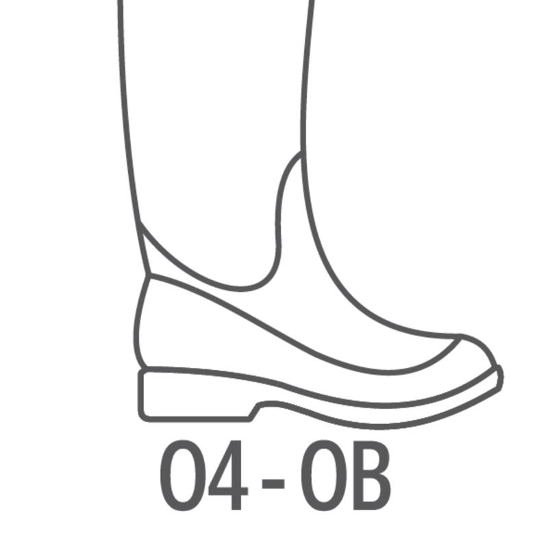 DEMI-BOTTE DE TRAVAIL EN PVC DELTA PLUS GROUNDMC OB SRA - GROMCOBVE0