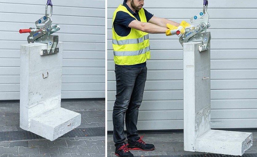 Pince de manutention pour éléments en L murs ou matériaux WEZ - PROBST - 53100438